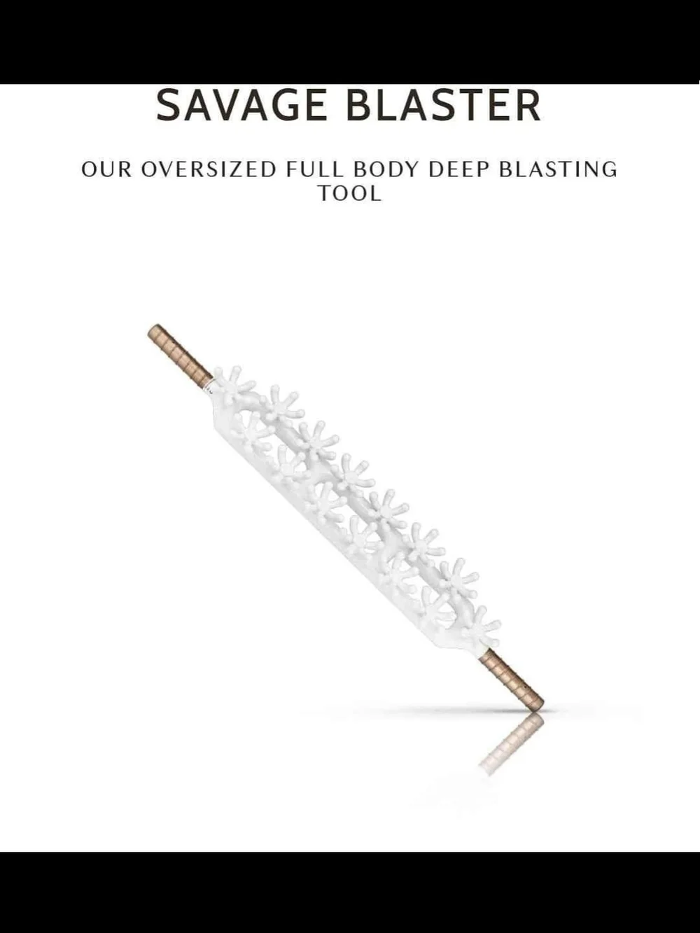 MasterBlaster Sculpting Massage Tool for Women — White